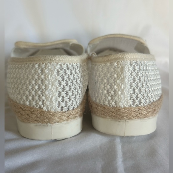 Esprit White Espadrilles Slip-On Shoes - Picture 5 of 7